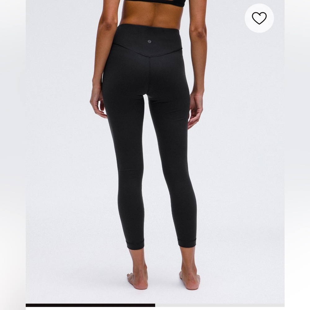 lululemon wunder under smooth cover high rise 25” inseam
